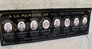 Familias enteras fueron asesinadas aquel fatídico 10 de junio de 1944