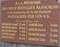 Una prueba de que las diferencias son entre nazis y demócratas. En Oradour hubo víctimas alsacianas