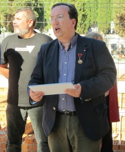 Pedro A. García Bilbao, presidente del Foro por la Memoria de Guadalajara