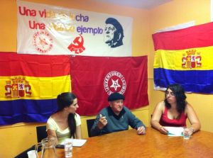 Homenaje de UJCE de Guadalajara a Trifón Cañamares (2014) Foto FMGU