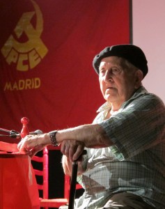 Trifón en el homenaje que recibió cuando cumplió 100 años (2011)