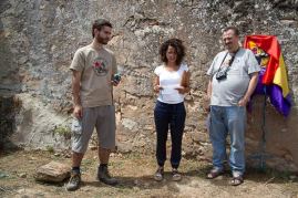 José Morales durante su intervención en el acto de homenaje. FMGU/Óscar de Marcos
