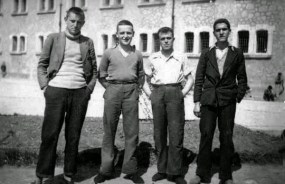 11deabrilde1942-penaldeeldueso-lacomunadelacelda142-deizquierdaaderechaantoniobueromatiasperezbataneroluisguerraisidoromartinezperez-fotoherede