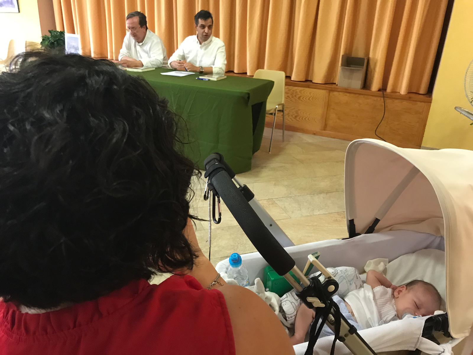 Presentación del libro "Budia, la historia silenciada" de Óscar de Marcos, en Budia (Guadalajara)