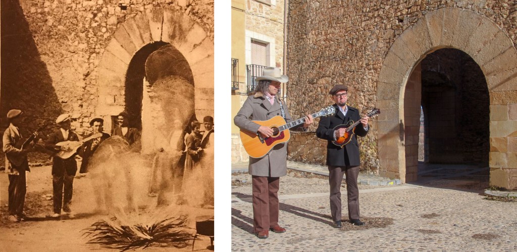 Los Hermanos Cubero en homenaje a los Castel en Palazuelos.